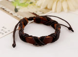 Braided Teen Leather Bracelet