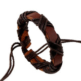 Braided Teen Leather Bracelet