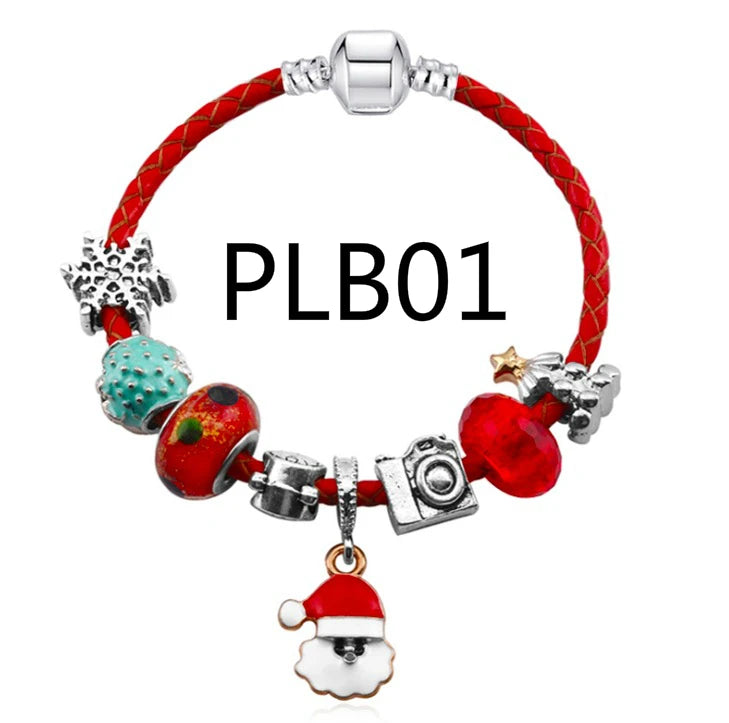 PLB Pink Ice Cream Heart Beads Bracelet Gift