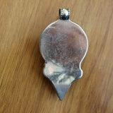 Ethnic Tibetan Copper Inlaid Turquoises Stone Pendant Necklace Women