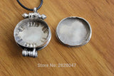 Ethnic Tibetan Silver Prayer Box Gau Pendant Nepal Jewelry