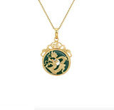 Crystal Heart Pendant Necklace Women Girl Diamond Jewelry