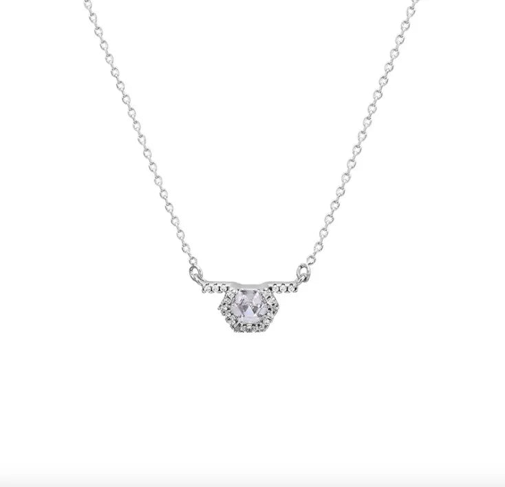 Flower Pendant Beads Choker Necklace for Women Girls
