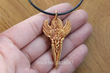 Ethnic Tibetan Brass Dapeng Amulet Nepal Metal Vajra Men Pendant