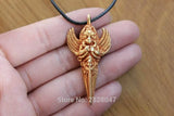 Ethnic Tibetan Brass Dapeng Amulet Nepal Metal Vajra Men Pendant