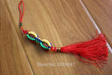 Ethnic Tibetan Jewelry Bone Dorje Tassel Car Hanger