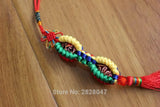 Ethnic Tibetan Jewelry Bone Dorje Tassel Car Hanger