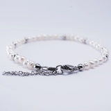 POHIER Freshwater Pearl Bracelet Man Woman Stainless Steel Clasp Jewelry