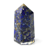 Natural Stone Pendulum Resin Hexagonal Prism Ornaments