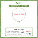 925 Silver Pearl Shell Heart Choker Necklace Women Fine Jewelry