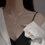 925 Silver Galaxy Star Chain Rose Choker Necklace Romantic Jewelry