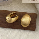 Sterling Silver Geometric Hoop Earrings for Women