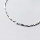 S925 Sterling Silver Beads Double chain Bracelets Fine Jewelry