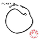 S925 Silver Chain Bracelets for Women - Delicate Gift