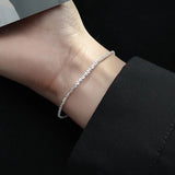 S925 Silver Chain Bracelets for Women - Delicate Gift