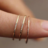 S925 Sterling Silver Zircon Rings for Women