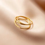 S925 Sterling Silver Zircon Rings for Women