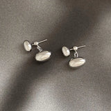 925 Sterling Silver Water Drop Stud Earrings for Women Party Jewelry