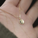 925 Silver Rose Flower Choker Necklace Romantic Gift