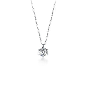 Romantic Zircon Choker Necklace for Women Anniversary Fine Jewelry