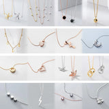 Romantic Zircon Choker Necklace for Women Anniversary Fine Jewelry