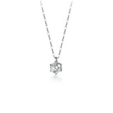 Romantic Zircon Choker Necklace for Women Anniversary Fine Jewelry