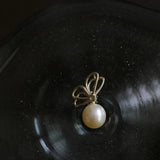 925 Sterling Silver Butterfly Pearl Pendant Necklace