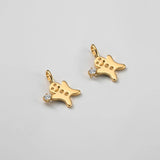 925 Silver Gingerbread Man Zircon Choker Necklace Cute Jewelry for Women