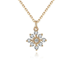 925 Silver Zircon Choker Necklace Hiphop Fine Jewelry