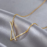 925 Silver Irregular Cross Choker Necklace for Women