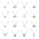 925 Silver Shell Tassel Choker Necklace for Women