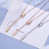 925 Silver Shell Tassel Choker Necklace for Women