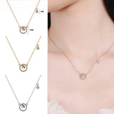 925 Silver Shell Tassel Choker Necklace for Women