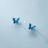 925 Silver Zircon Spiral Stud Earrings for Gift Party Jewelry