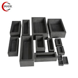 POTIE High Purity Graphite Ingot Mold for Metal Casting Crucible