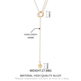 Bohemian Pearl Charm Necklace Chokers Party Jewelry
