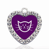 Pretty Kitty Circle Charm DIY Jewelry Accessories for Necklace & Bracelets