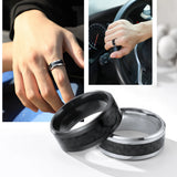 Carbon Fiber Wedding Engagement Men Band Ring Stainless Steel Jewelry