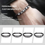 Beads Bracelet Wristband Men Women Jewelry Gift PSH4558