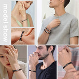 Names Beads Layer Bracelet Wristband Men Women Gift
