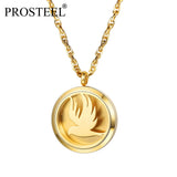 Flying Bird Perfume Locket Necklace Women Valentines Jewelry