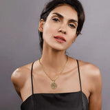Vintage Tree of Life Pendant Necklace Stainless Steel Women Jewelry