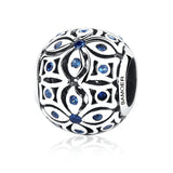 PSW Leaf Star Clip DIY Beads for 925 Silver Bracelet Charm Jewelry