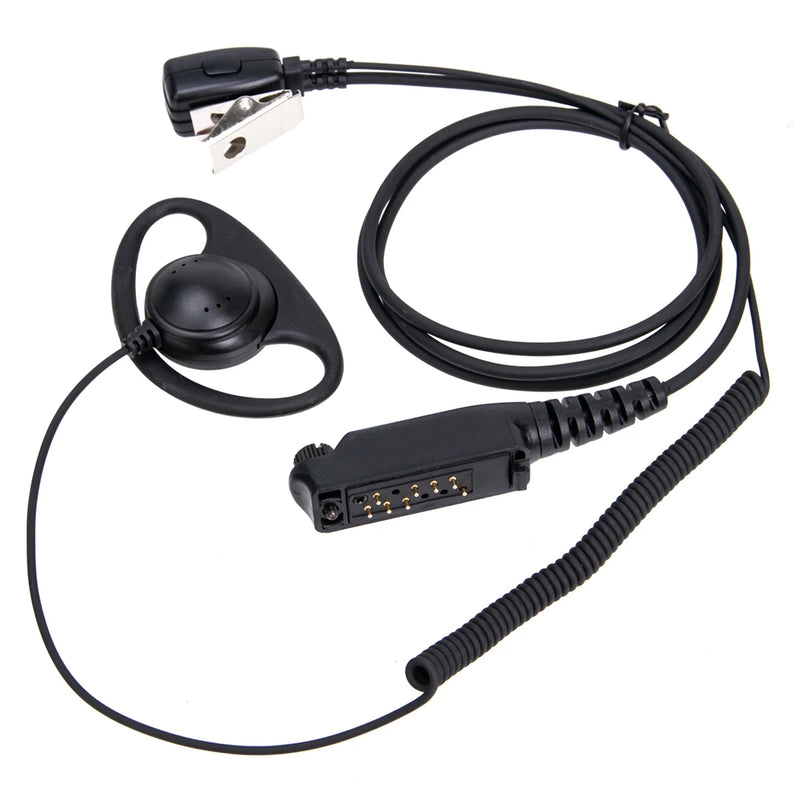 PTT Earpiece Headset Mic for SEPURA STP8000 Series Radios