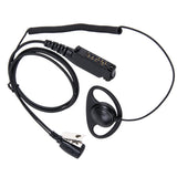 PTT Earpiece Headset Mic for SEPURA STP8000 Series Radios