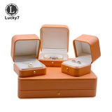 PU High-end Ring Box Jewelry Box Pendant Bracelet Set Box For Necklace