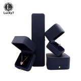 PU High-end Ring Box Jewelry Box Pendant Bracelet Set Box For Necklace