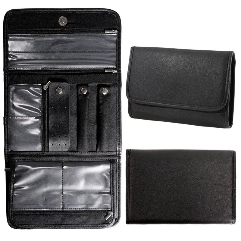 PU Jewelry Organizer Box Travel Earring Necklace Ring Bracelet Storage Bag