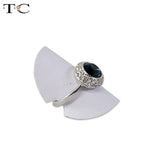 PU Jewelry Ring Holder Organizer Earrings Display Ring Rack