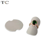 PU Jewelry Ring Holder Rings Organizer Sheet Jewellry Storage Stand